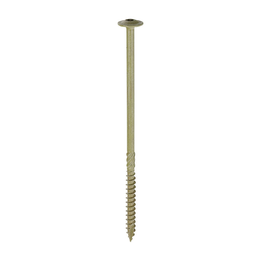 TIMCO Wafer Head Exterior Green Timber Screws  - 6.7 x 150 - Image