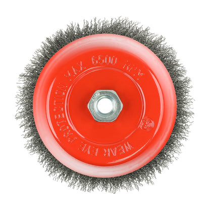 TIMCO Angle Grinder Cup Brush Crimped Steel Wire - 150mm - Image