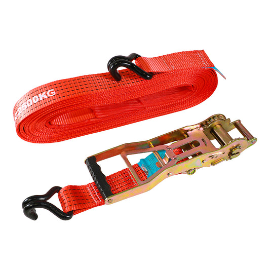 TIMCO J Hook Ratchet Strap Heavy Duty - 15m x 50mm - Image
