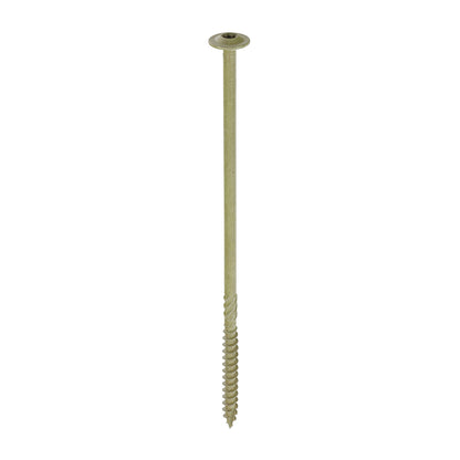TIMCO Wafer Head Exterior Green Timber Screws  - 6.7 x 175 - Image
