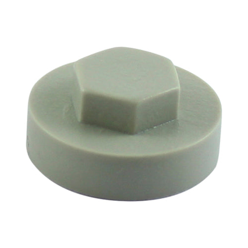 TIMCO Hex Head Cover Caps Goosewing Grey - 19mm - Image