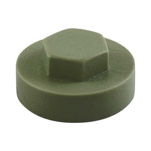 TIMCO Hex Head Cover Caps Svelte Grey - 19mm - Image