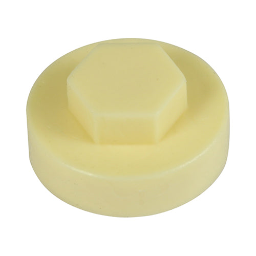 TIMCO Hex Head Cover Caps Honesty - 19mm - Image