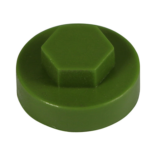 TIMCO Hex Head Cover Caps Sage - 19mm - Image
