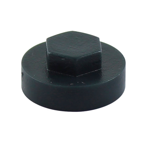 TIMCO Hex Head Cover Caps Anthracite - 19mm - Image