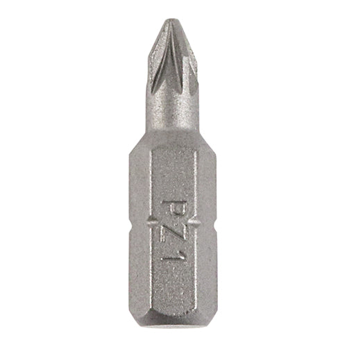 TIMCO Pozi Driver Bit S2 Grey - No.1 x 25 - Image