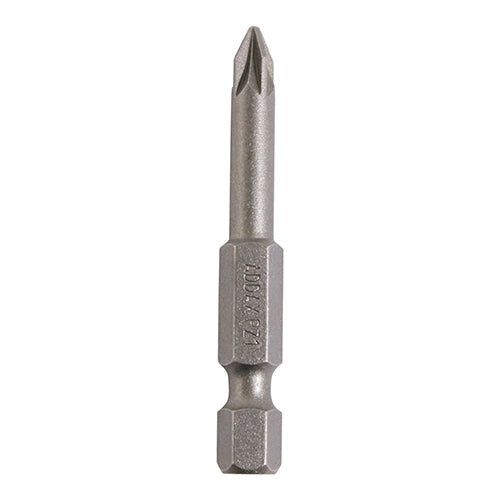 TIMCO Pozi Driver Bit S2 Grey - No.1 x 50 - Image