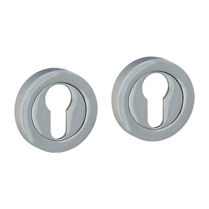 TIMCO Euro Profile Escutcheon - Polish Chrome - 49mm - Image