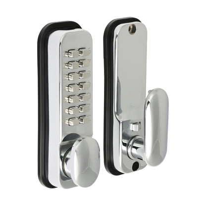 TIMCO Digital Lock - Polished Chrome - 142 x 41mm - Image