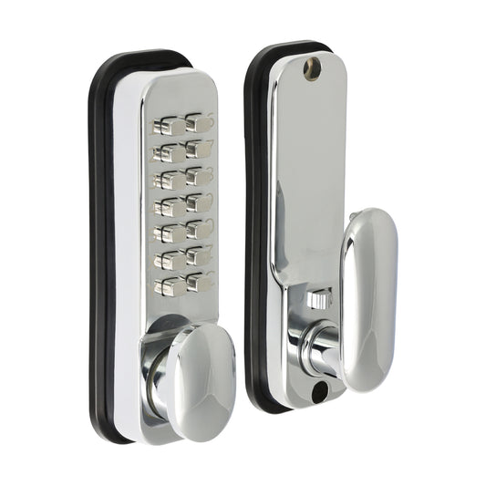 TIMCO Digital Lock - Polished Chrome - 142 x 41mm - Image