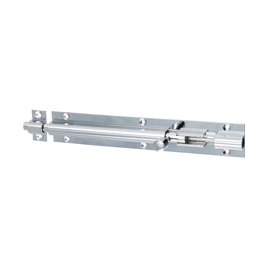 TIMCO Straight Barrel Bolt Polished Chrome - 150 x 25mm - Image