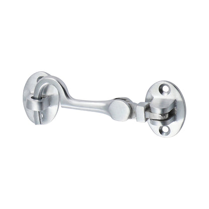 TIMCO Cabin Hook Satin Chrome - 75mm - Image