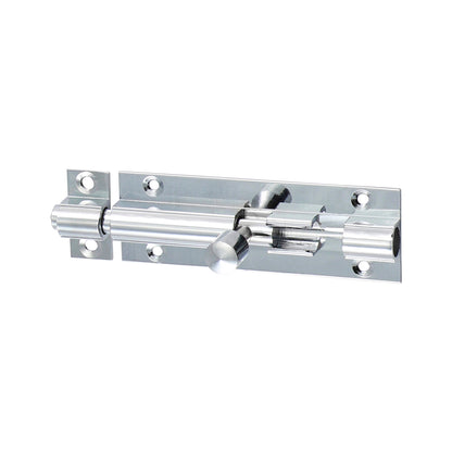 TIMCO Straight Barrel Bolt Polished Chrome - 75 x 25mm - Image