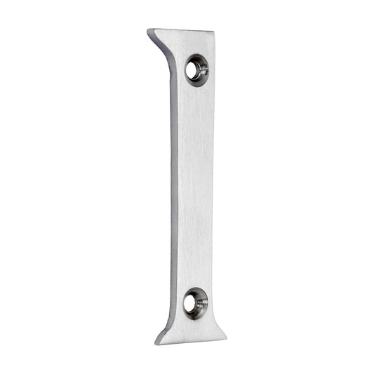 TIMCO Door Numeral 1 - Satin Chrome - 75mm - Image
