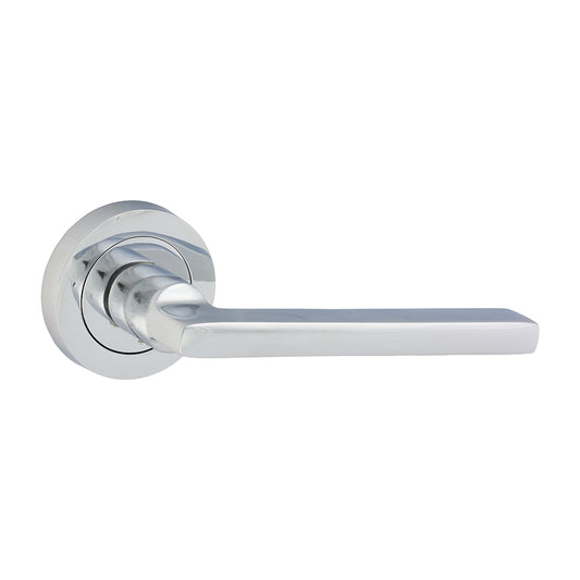 TIMCO Radmore Lever On Rose Handles - Polished Chrome - 49mm - Image
