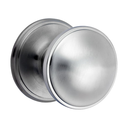 TIMCO Centre Door Knob - Satin Chrome - 66mm - Image
