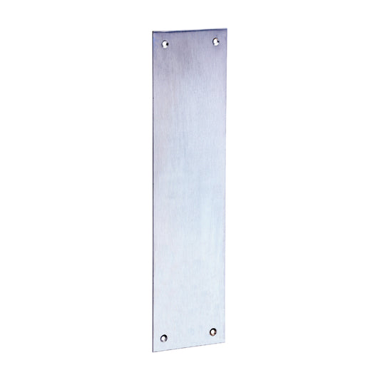 TIMCO Finger Plate - Satin Chrome - 305 x 76mm - Image