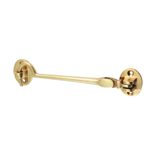 TIMCO Cabin Hook Polished Brass - 150mm - Image