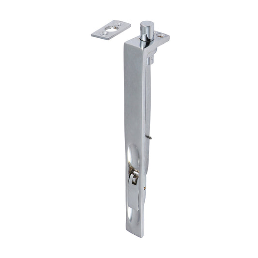 TIMCO Lever action Flush Bolt Polished Chrome - 200 x 19mm - Image