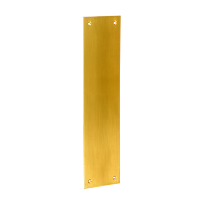 TIMCO Finger Plate - Polished Brass - 305 x 76mm - Image