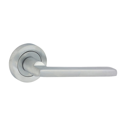 TIMCO  Radmore Lever On Rose Handles - Satin Chrome - 49mm - Image