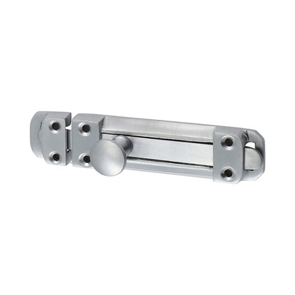 TIMCO Contract Flat Section Bolt Satin Chrome - 110 x 25mm - Image