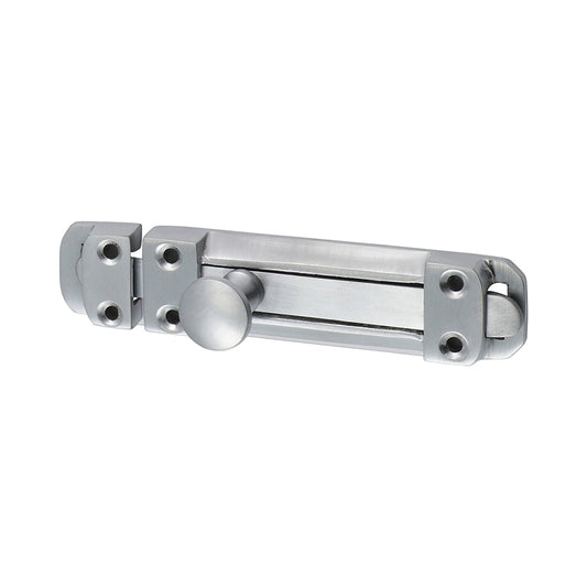 TIMCO Contract Flat Section Bolt Satin Chrome - 110 x 25mm - Image