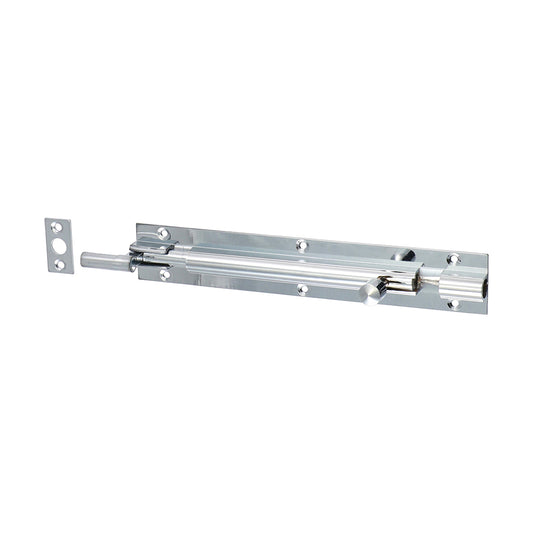 TIMCO Necked Barrel Bolt Polished Chrome - 150 x 25mm - Image