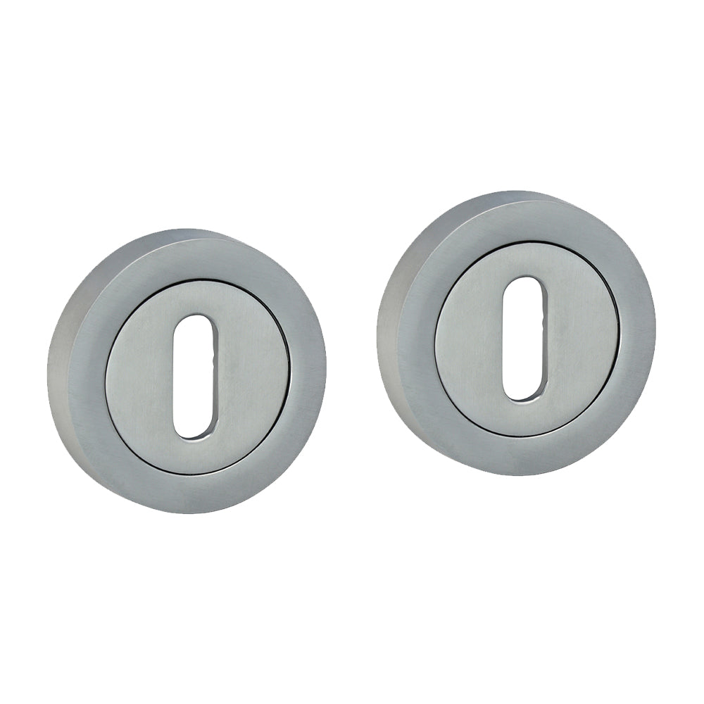 TIMCO Standard Profile Escutcheon - Satin Chrome - 49mm - Image