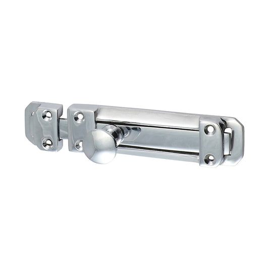 TIMCO Contract Flat Section Bolt Polished Chrome - 135 x 30mm - Image
