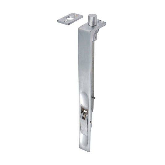 TIMCO Lever action Flush Bolt Satin Chrome - 200 x 19mm - Image