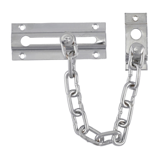 TIMCO Door Chain Satin Chrome - 85mm - Image