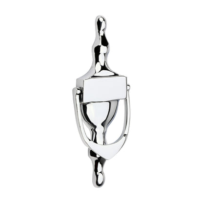 TIMCO Urn Pattern Door Knocker - Polished Chrome - 166 x 60mm - Image