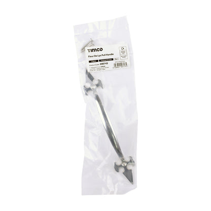 TIMCO Fleur De Lys Pull Handle - Polished Chrome - 178mm - Image
