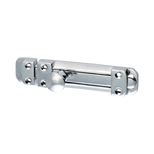TIMCO Contract Flat Section Bolt Polished Chrome - 110 x 25mm - Image