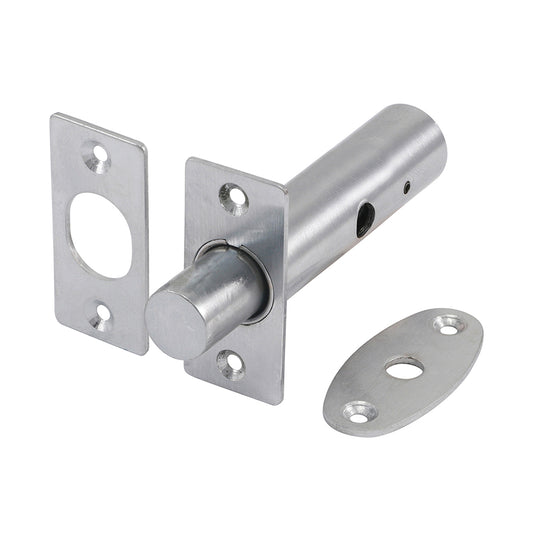 TIMCO Door Rack Bolts Satin Chrome - 60mm - Image