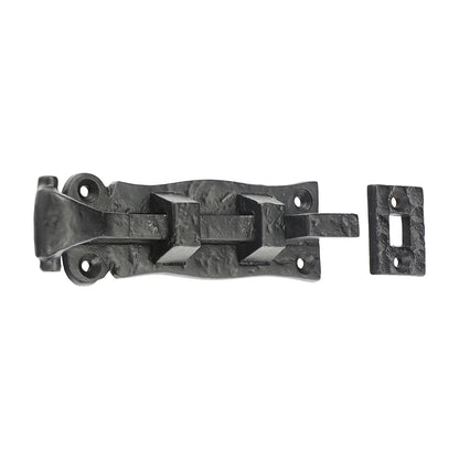 TIMCO Scroll Necked Bolt - Antique Black - 4" - Image