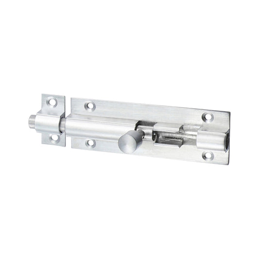TIMCO Straight Barrel Bolt Satin Chrome - 75 x 25mm - Image