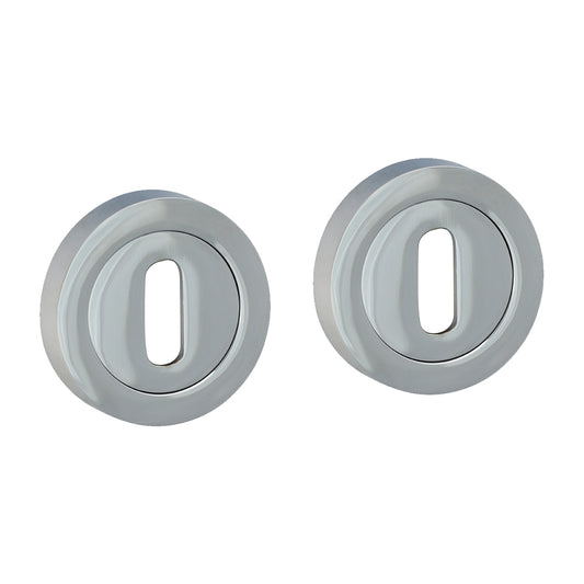 TIMCO Standard Profile Escutcheon - Polished Chrome - 49mm - Image