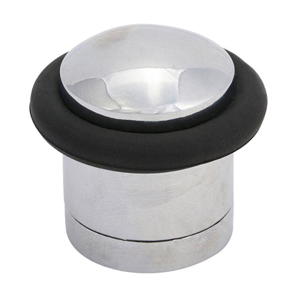 TIMCO Cylinder Door Stop Polished Chrome - 41mm - Image