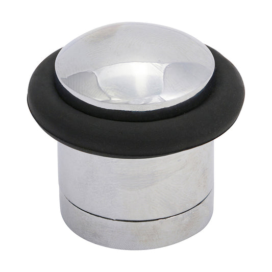 TIMCO Cylinder Door Stop Polished Chrome - 41mm - Image