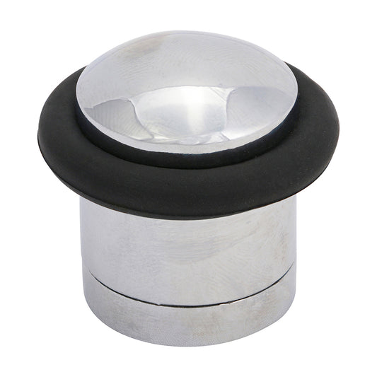 TIMCO Cylinder Door Stop Polished Chrome - 41mm - Image