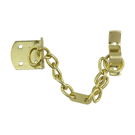 TIMCO Security Door Chain Electro Brass - 44mm - Image