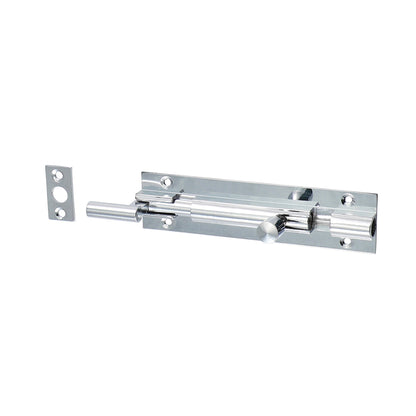 TIMCO Necked Barrel Bolt Polished Chrome - 100 x 25mm - Image