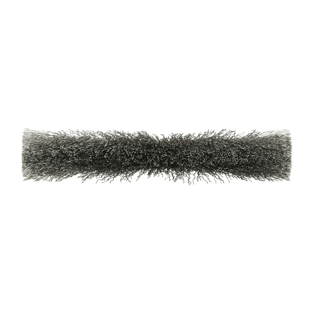 TIMCO Wheel Brush with Plastic Reducer Set Crimped Steel Wire - 200mm - Image