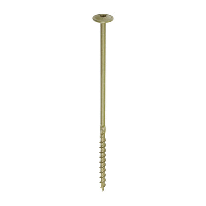 TIMCO Wafer Head Exterior Green Timber Screws  - 8.0 x 200 - Image