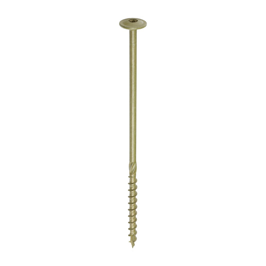 TIMCO Wafer Head Exterior Green Timber Screws  - 8.0 x 200 - Image