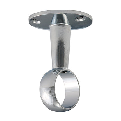 TIMCO Centre Bracket For Round Tube Polished Chrome - 25mm - Image