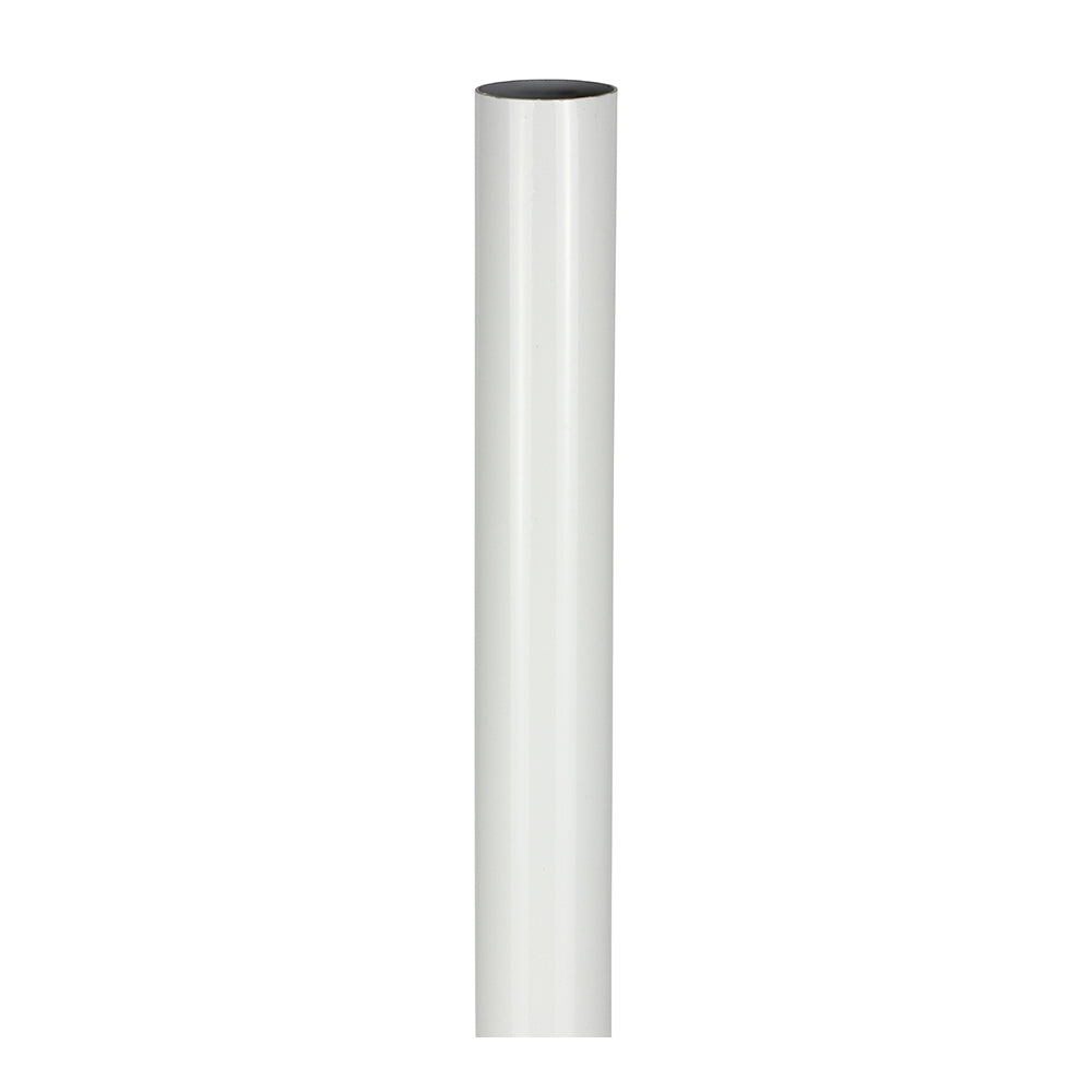 TIMCO Wardrobe Rail Round White - 25 x 1219 - Image