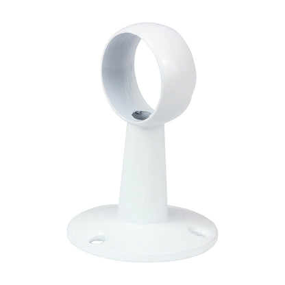 TIMCO Centre Bracket For Round Tube White - 25mm - Image